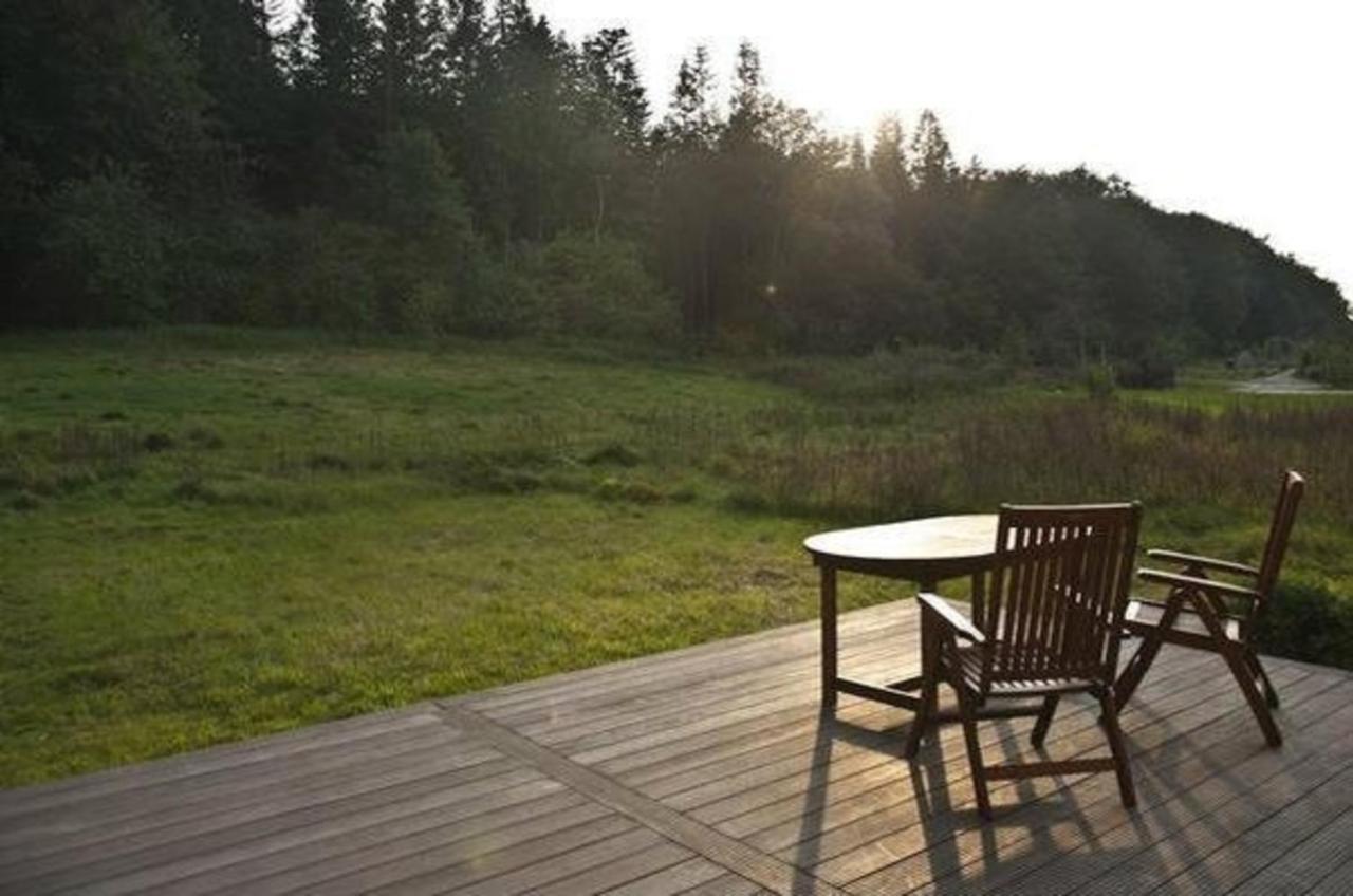 Villa Ferienhaus In Lehmkuhlen Mit Terrasse Und Grill Exterior foto